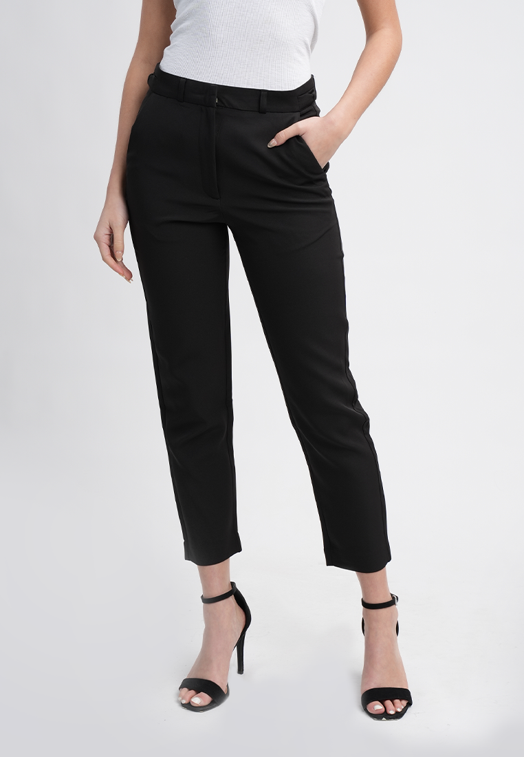 Devyn Pants with Bow Waistband Detail