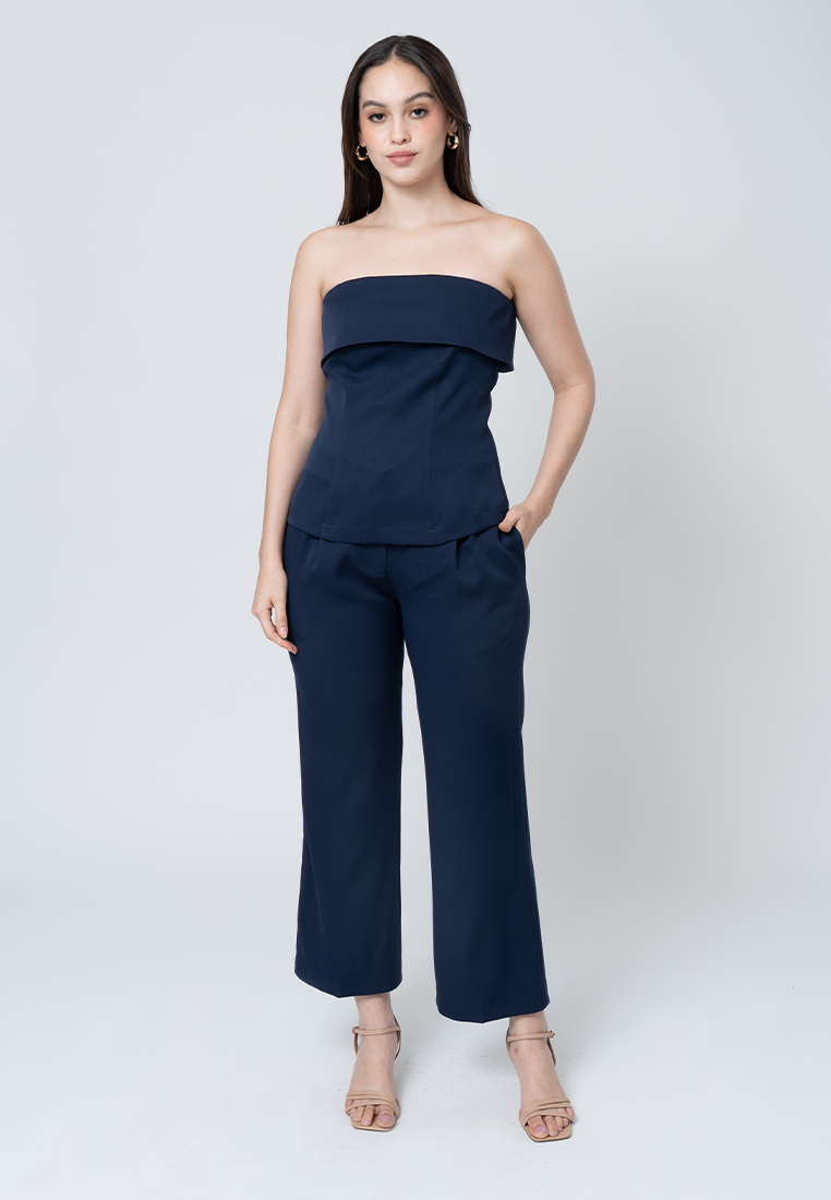 Eala Tube Top with Structured Flap