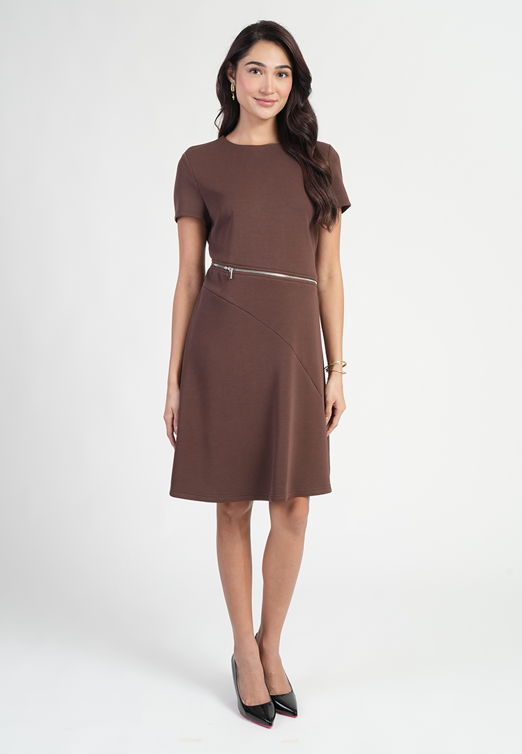 Amari 2-in-1 Zipper Convertible Dress & Top
