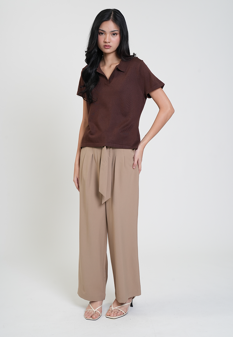Herschell Casual Collared Blouse