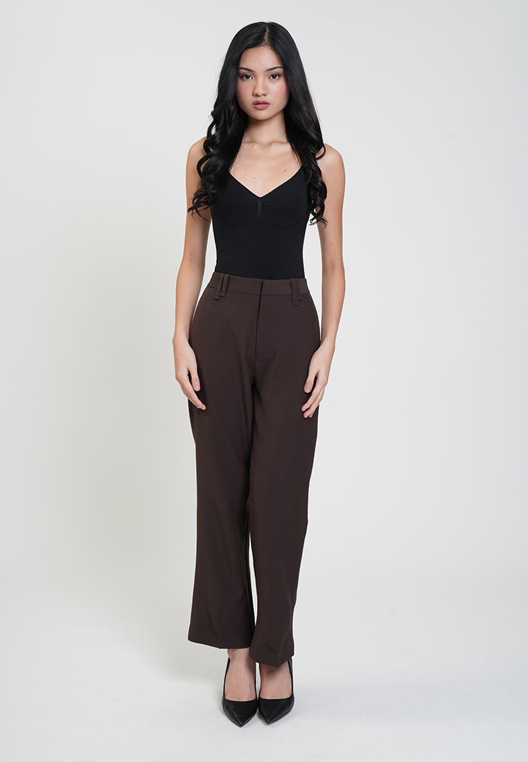 Tanaia Mid-Rise Tailored Trousers
