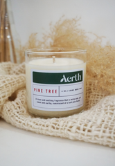 Pine Tree Soywax Scented Candle