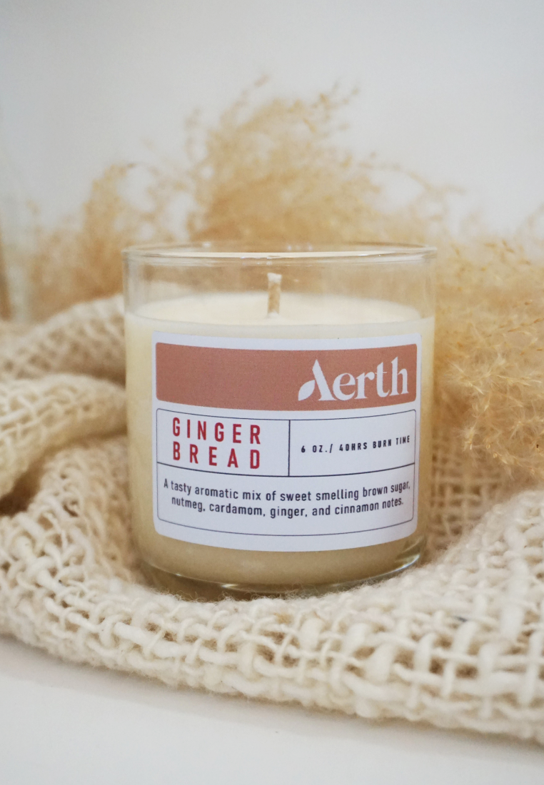 Ginger Bread Soywax Scented Candle