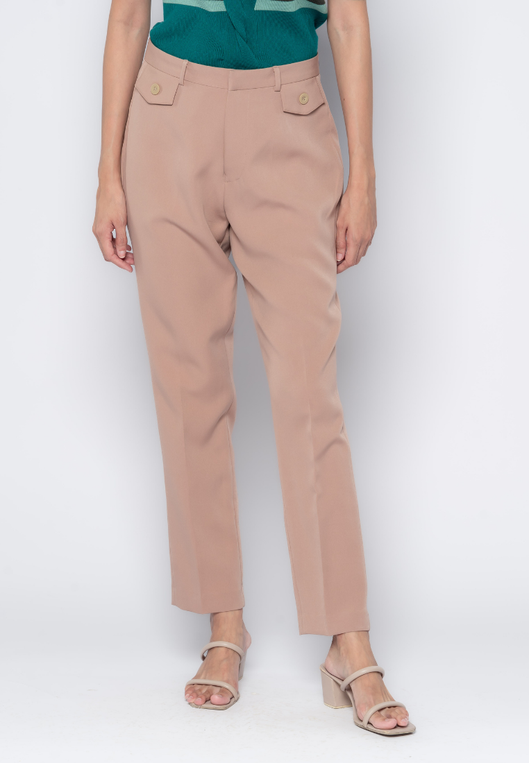 Millicent Double Flap Relaxed Pants