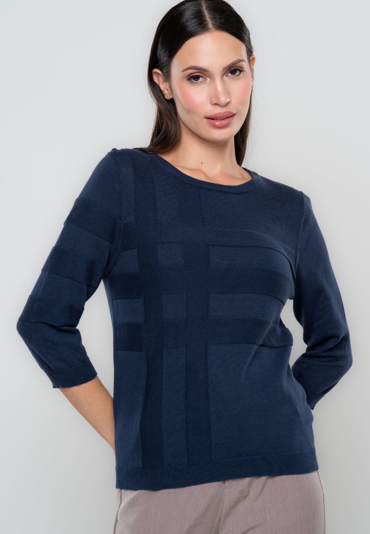 Cypress Embossed Flatknit Top