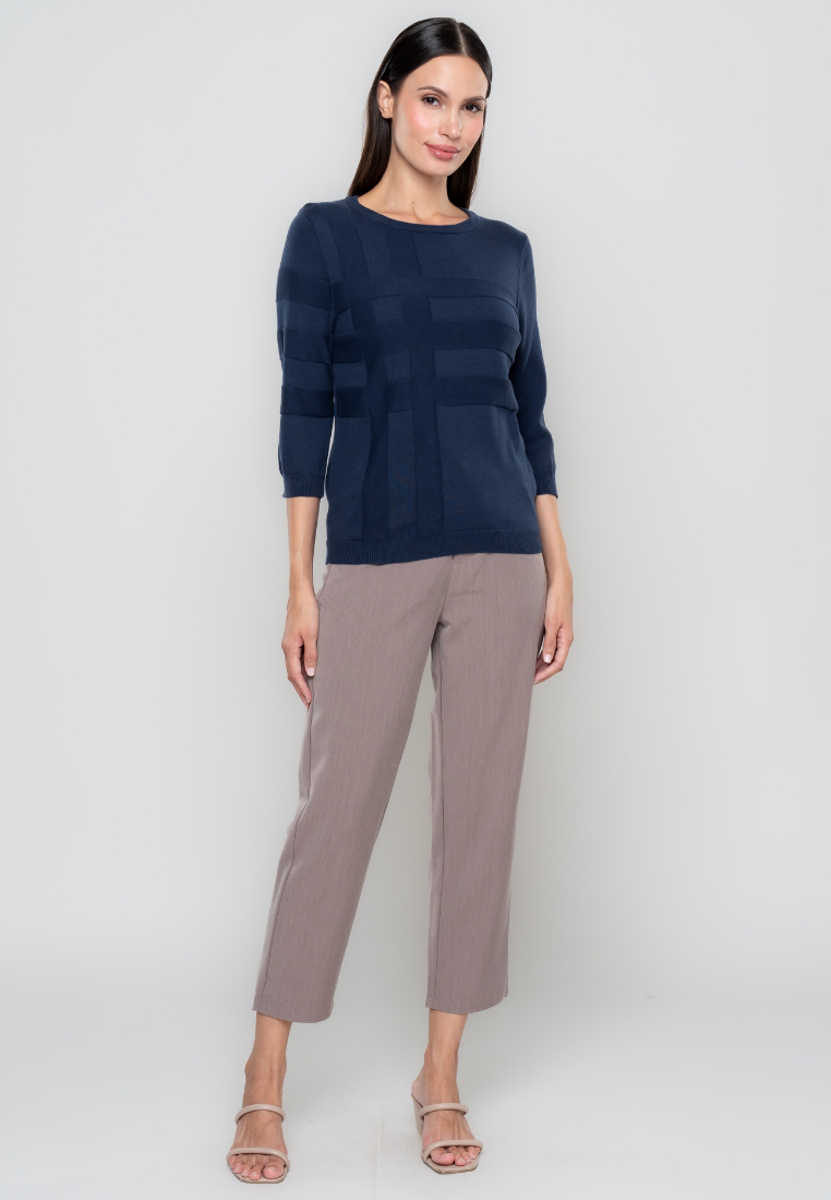 Cypress Embossed Flatknit Top