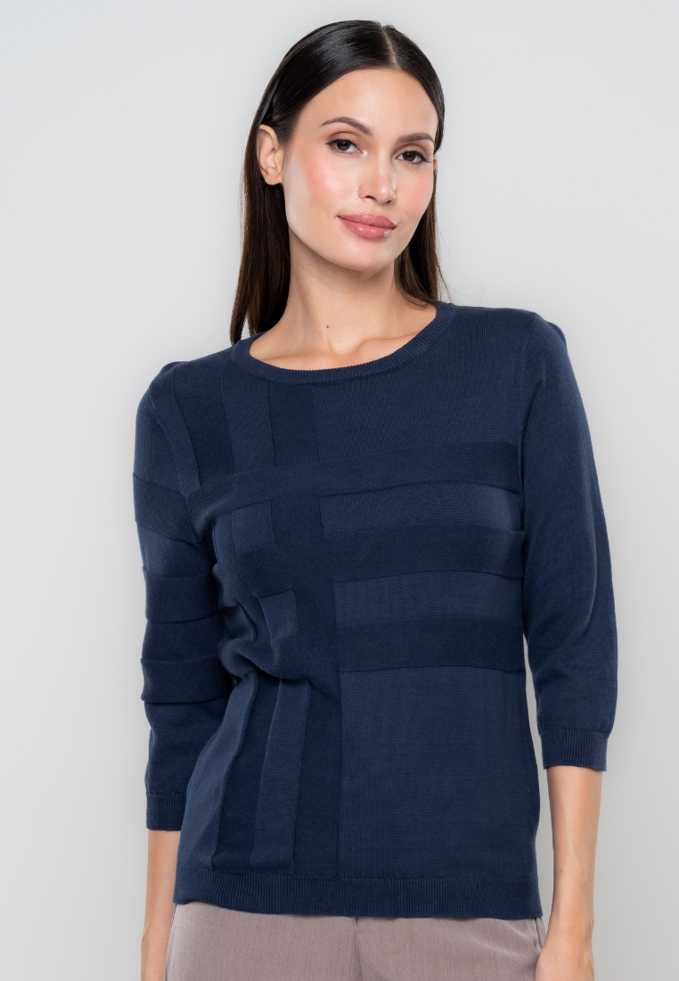 Cypress Embossed Flatknit Top