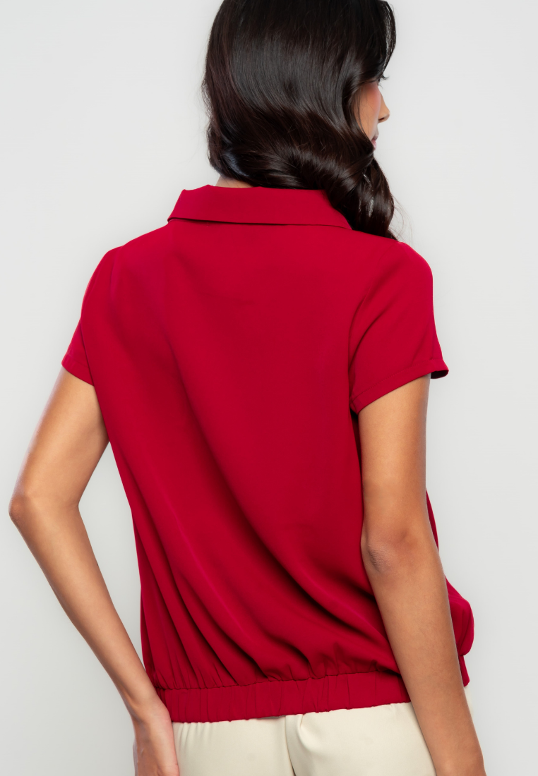 Marcelline Cowl Neck Blouse