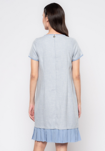 Lorelei Pleated Hem Shift Dress