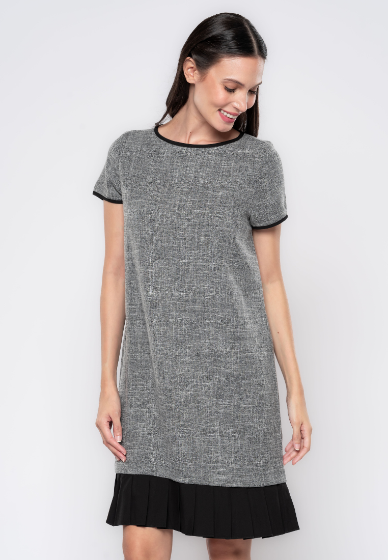 Lorelei Pleated Hem Shift Dress