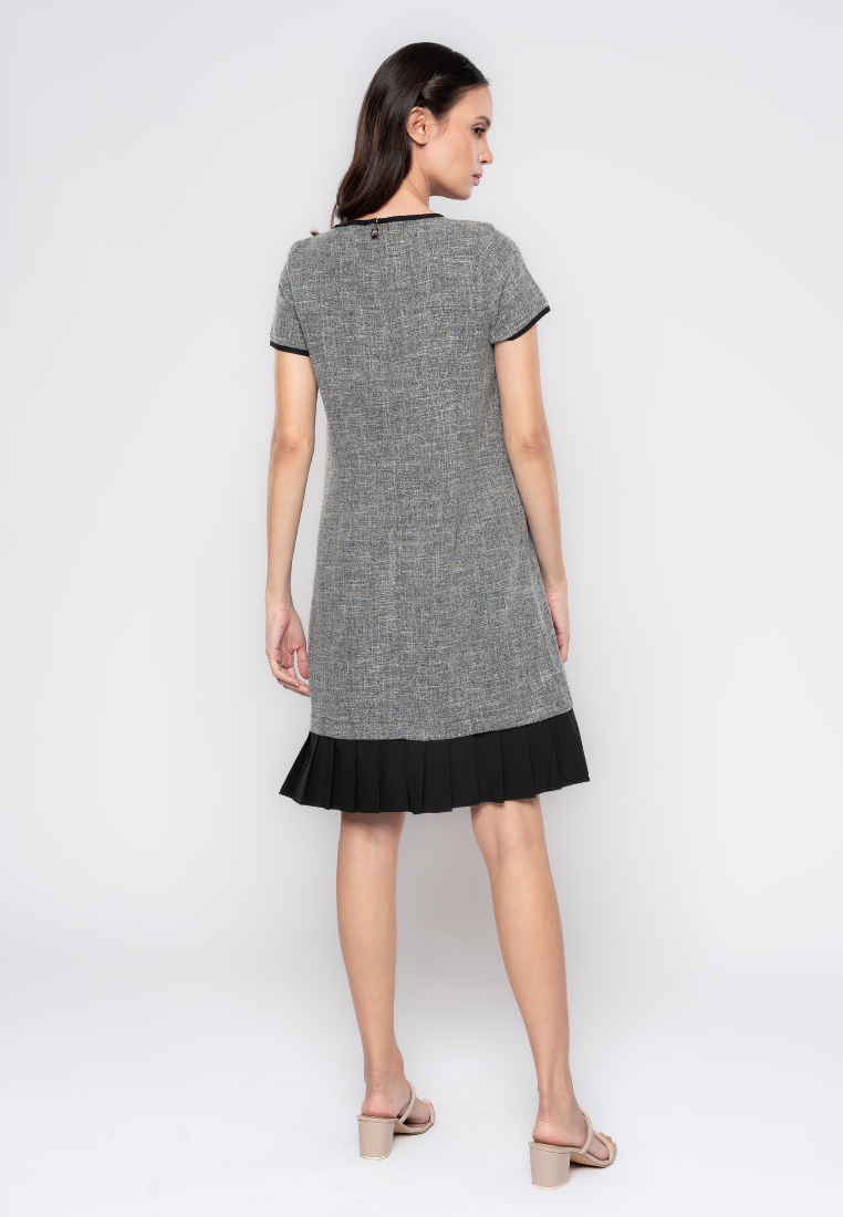 Lorelei Pleated Hem Shift Dress