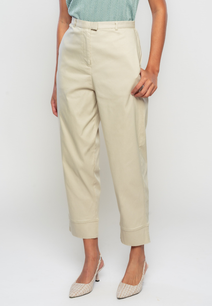 Dominique Sitched Hem Relaxed Pants