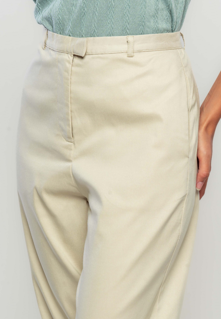 Dominique Sitched Hem Relaxed Pants