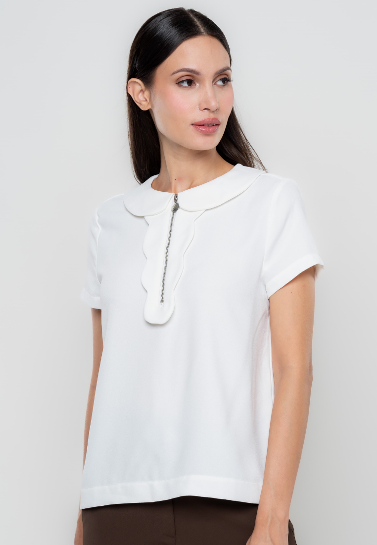 Maia Collared Blouse