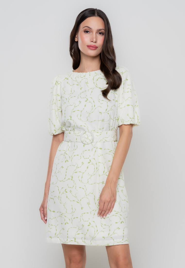 Simone Floral Printed Sheath Dress