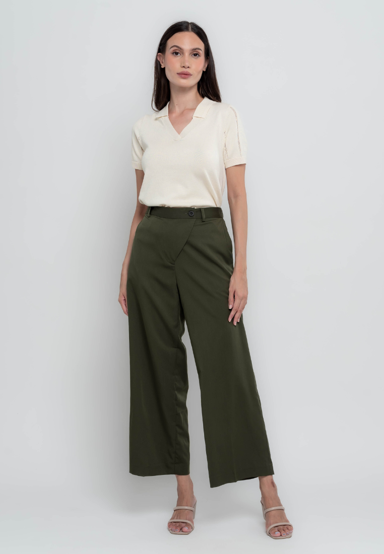 Maeve Elasticated Back Waistband Square Pants