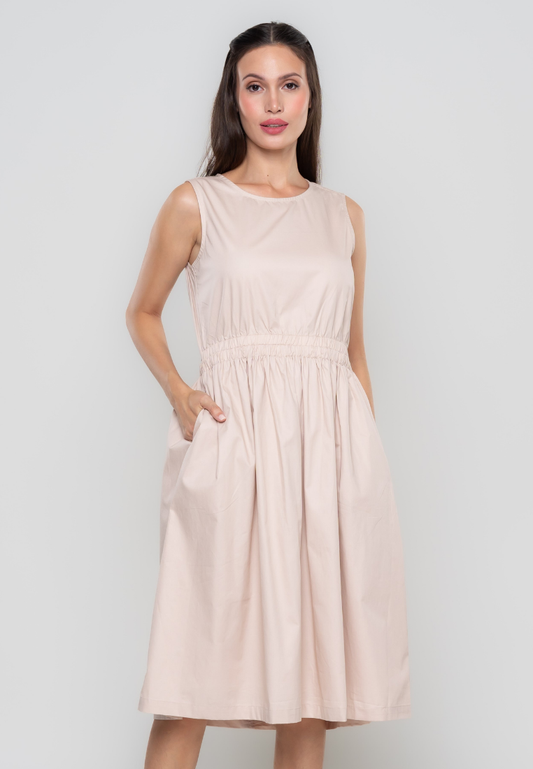 Carlyn Cotton A-Line Dress