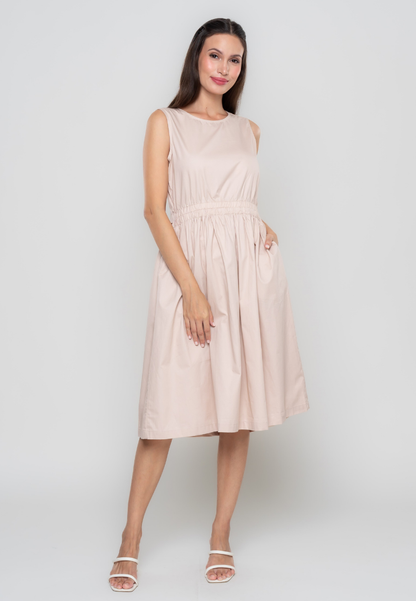 Carlyn Cotton A-Line Dress