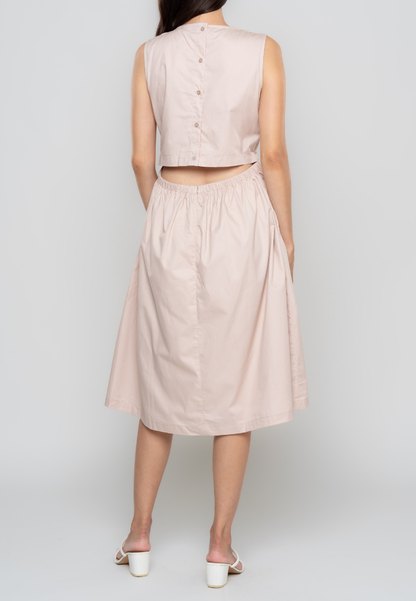 Carlyn Cotton A-Line Dress