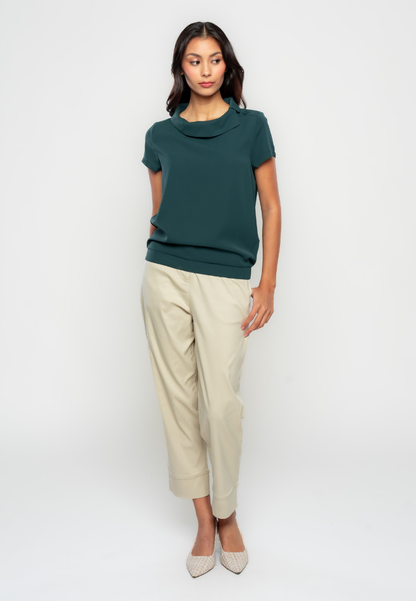 Marcelline Cowl Neck Blouse