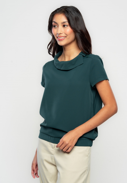 Marcelline Cowl Neck Blouse