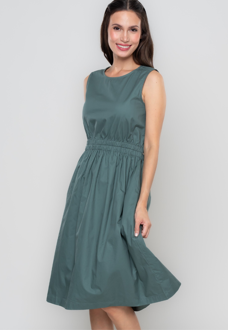 Carlyn Cotton A-Line Dress