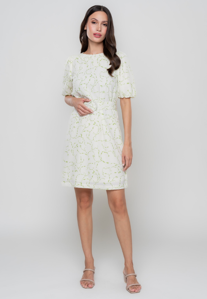 Simone Floral Printed Sheath Dress