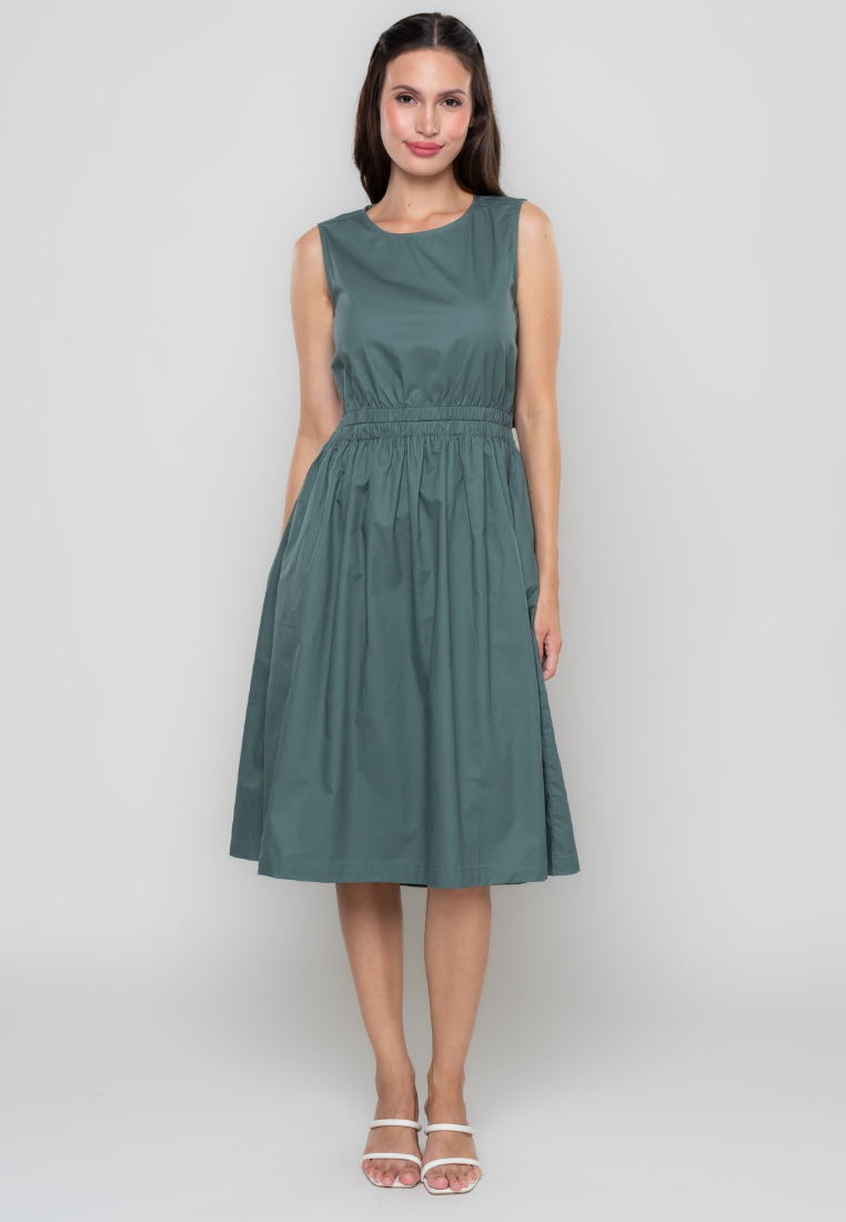 Carlyn Cotton A-Line Dress