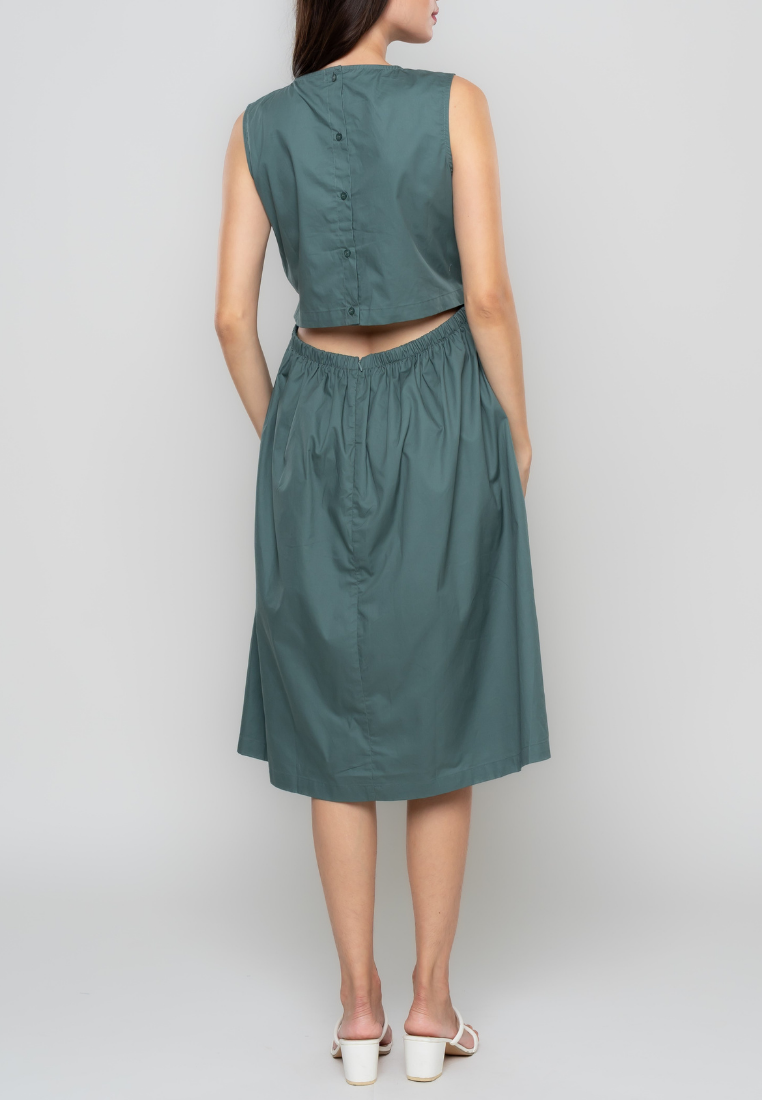 Carlyn Cotton A-Line Dress