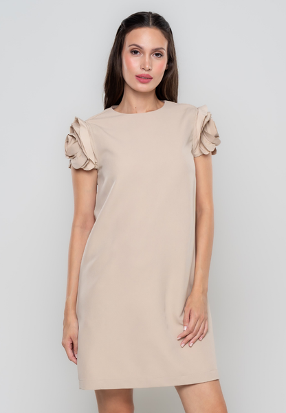 Persephone Rose Sleeve Shift Dress