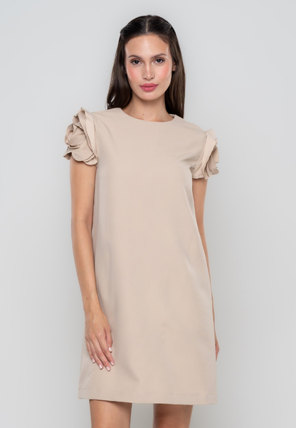 Persephone Rose Sleeve Shift Dress