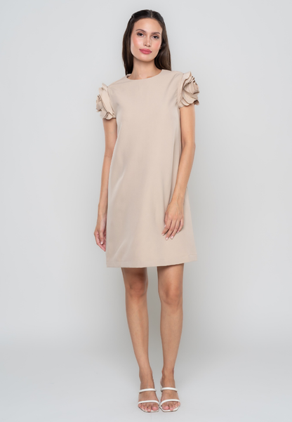 Persephone Rose Sleeve Shift Dress