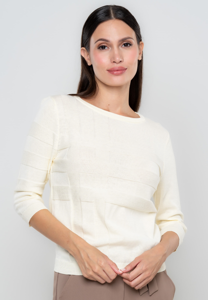 Cypress Embossed Flatknit Top