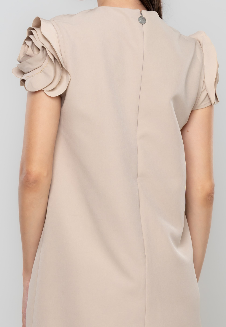 Persephone Rose Sleeve Shift Dress