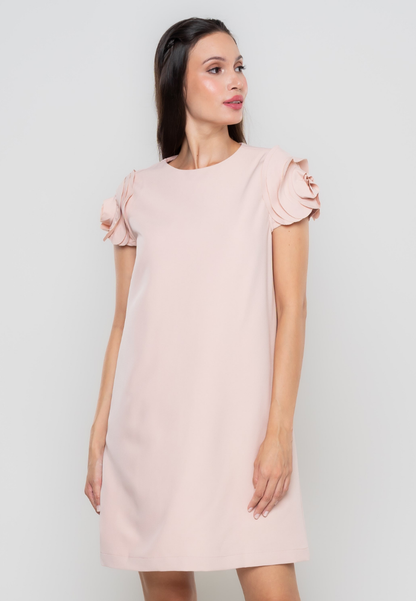 Persephone Rose Sleeve Shift Dress