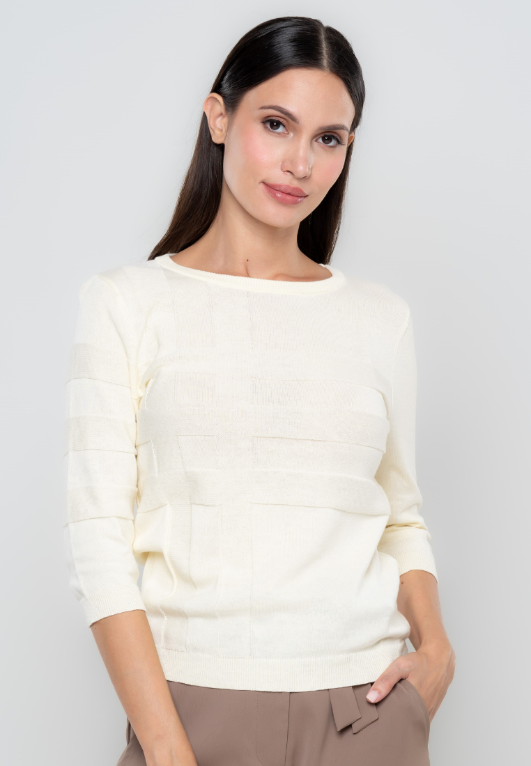 Cypress Embossed Flatknit Top