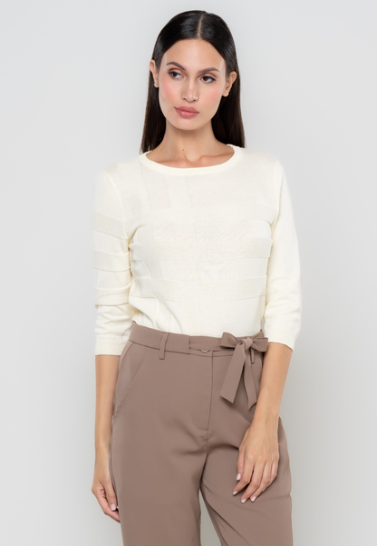 Cypress Embossed Flatknit Top