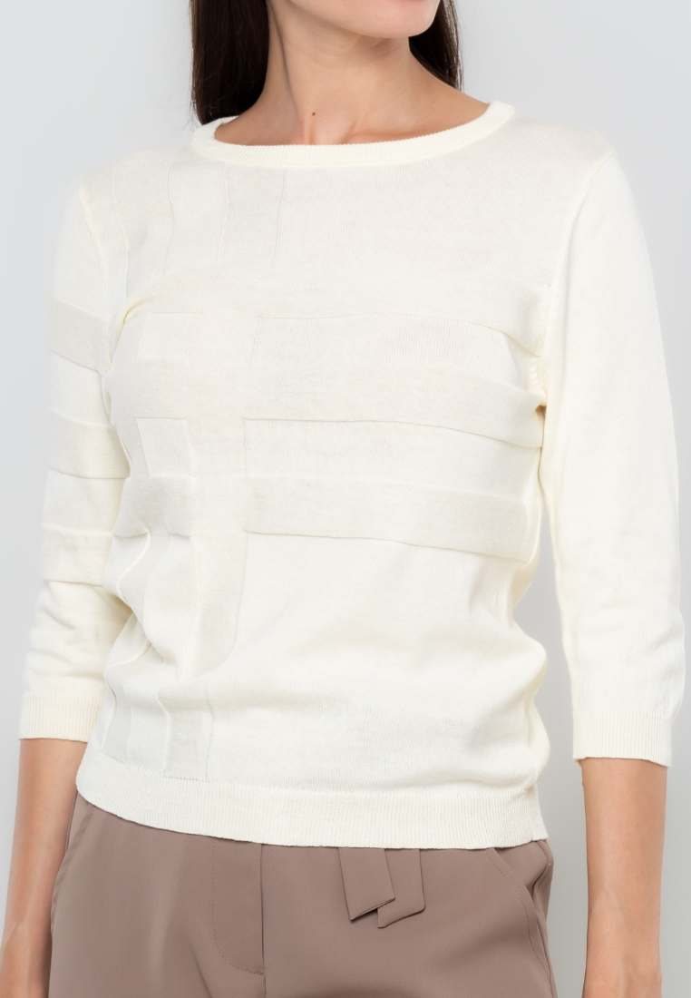 Cypress Embossed Flatknit Top