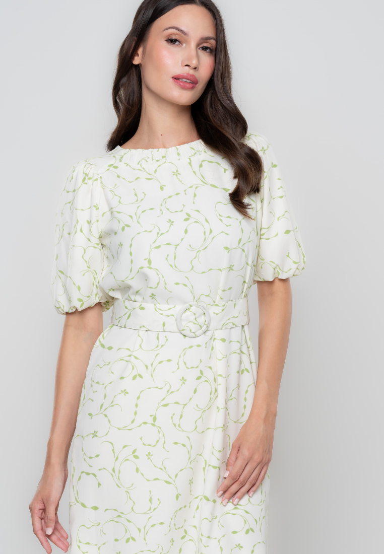 Simone Floral Printed Sheath Dress