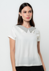 Michelle Double Collar Top