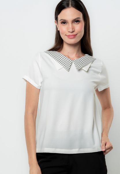 Michelle Double Collar Top