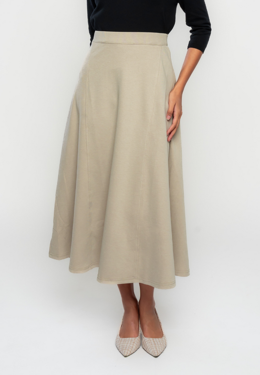 Parker Knit Skirt with Side Panels