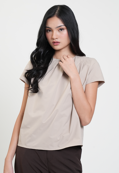 Jillian Classic Short Sleeves Boxy Top