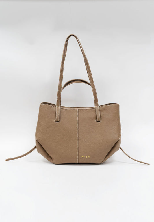 Clementine Contrast Stitch Tote
