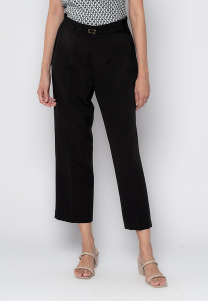 Relax Formal Pants with Slim Belt