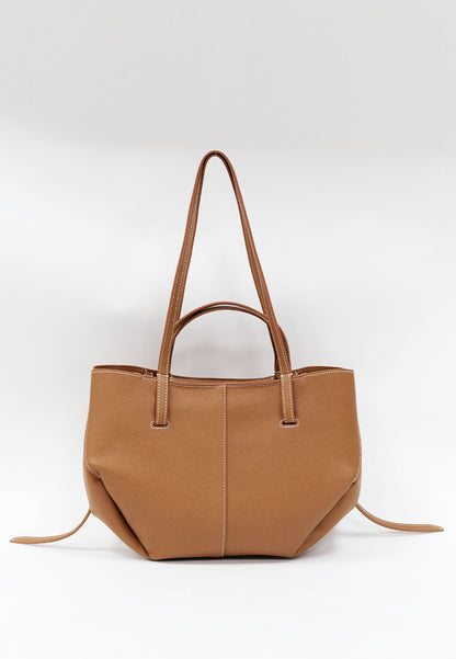 Clementine Contrast Stitch Tote
