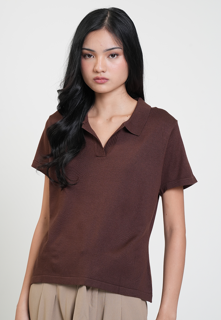 Herschell Casual Collared Blouse