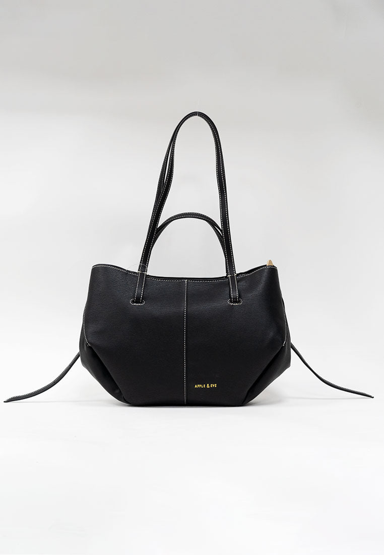 Clementine Contrast Stitch Tote