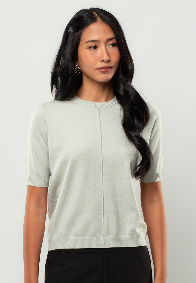 Cara Classic Short Sleeve Knit Top