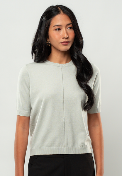 Cara Classic Short Sleeve Knit Top